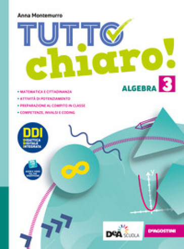 Tutto chiaro! Aritmetica-Geometria. Con quaderno e prontuario. Ediz. tematica. Per la Scuola media. Con e-book. Con espansione online. Vol. 3 - Anna Montemurro