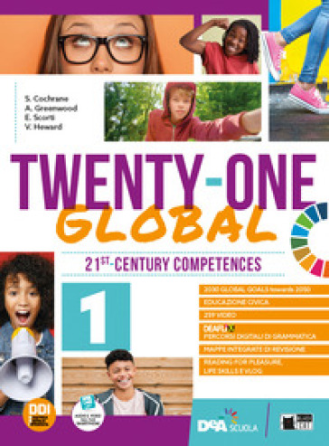 Twenty-one global. With Student's book & Workbook, Think culture, Educazione civica. Per l...