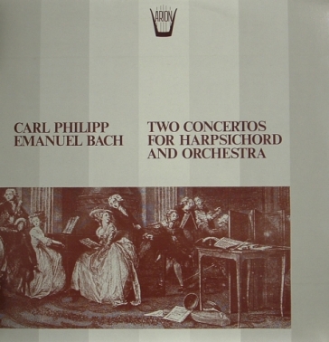 Two concertos for harpsichord and orches - CARL PHILIPP EM BACH