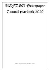 UEFDSA Newspaper Annual yearbook 2020