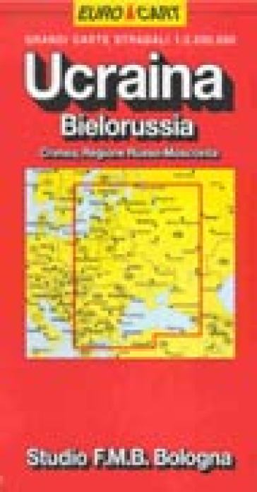 Ucraina. Bielorussia. Crimea 1:2.000.000