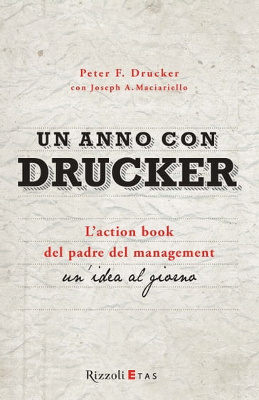Un anno con Drucker - Peter F. Drucker