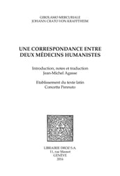 Une correspondance entre deux médecins humanistes