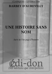 Une histoire sans nom