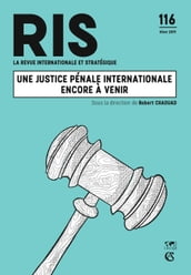 Une justice pénale internationale encore à venir