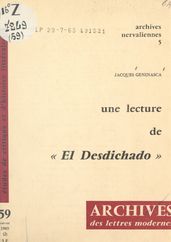 Une lecture de El Desdichado