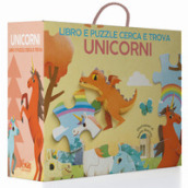 Unicorni. Libro e puzzle cerca e trova. Ediz. a colori. Con puzzle. Con Poster