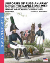 Uniforms of Russian army during the Napoleonic war. 14: Reign of Alexander I of Russia (18...