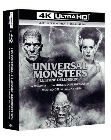 Universal Classic Monsters Collection Vol 2 (3 4K Ultra Hd+3 Blu-Ray)