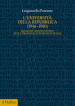 L Università della Repubblica (1946-1980). Quarant anni di storia dell istruzione superiore in Italia