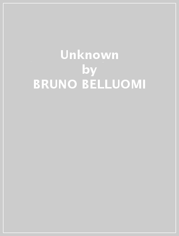 Unknown - BRUNO BELLUOMI