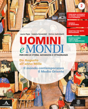 Uomini e mondi. Per le Scuole superiori. Con e-book. Con espansione online. Con Libro: Percorsi facilitati. Vol. 2 - Laura Pepe - Valeria Novembri - Enrico Galimberti