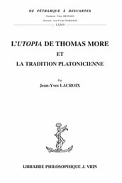 L Utopia de Thomas More et la tradition platonicienne