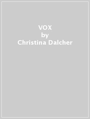 VOX - Christina Dalcher