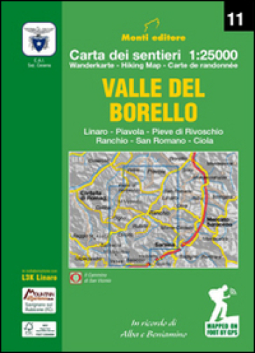 Valle del Borello. Linaro - Piavola - Pieve di Rivoschio Ranchio - San Romano - Ciola - Massimo Gentili