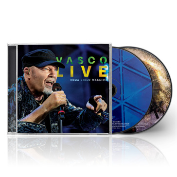 Vasco Live Roma Circo Massimo - brilliant box 2 cd + booklet - Vasco Rossi