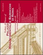 Vedute di palazzi rinascimentali e barocchi di Roma attraverso i secoli. Ediz. italiana e inglese. 2.