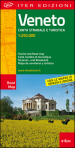 Veneto. Carta stradale e turistica 1:250.000. Ediz. multilingue