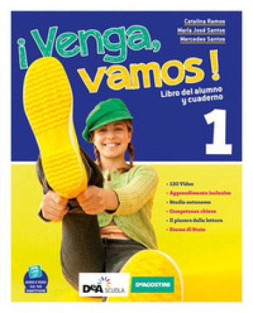 ¡Venga, vamos! Libro del alumno y cuaderno. Con Exámenes. Per la Scuola media. Con e-book. Con espansione online. Con DVD-ROM. Vol. 3 - Maria José Santos - Mercedes Santos - Catalina Ramos