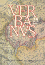 Verbanus. Rivista per la cultura, l arte, la storia del lago. 25.