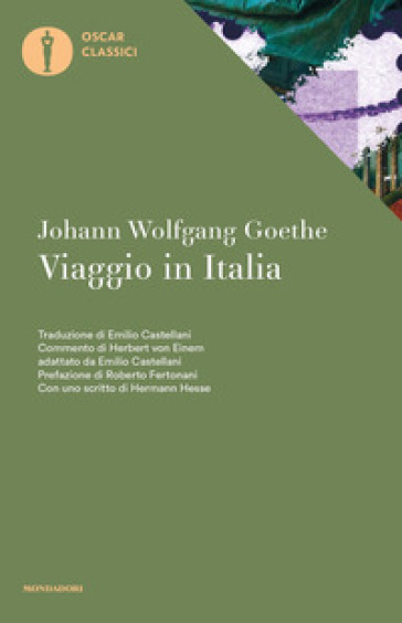 Viaggio in Italia - Johann Wolfgang Goethe