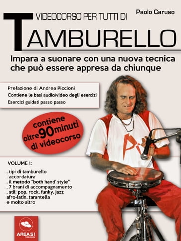 Videocorso per tutti di tamburello. Volume 1 - Paolo Caruso