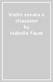 Violin sonata e chausson