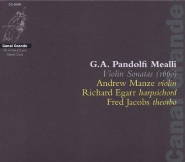 Violin sonatas - PANDOLFI