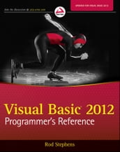 Visual Basic 2012 Programmer s Reference