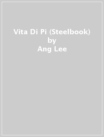Vita Di Pi (Steelbook) - Ang Lee
