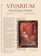 Vivarium. Rivista di scienze teologiche (2019). 2.