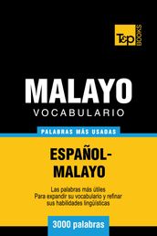 Vocabulario español-malayo - 3000 palabras más usadas