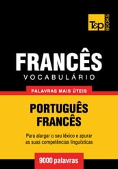 Vocabulário Português-Francês - 9000 palavras mais úteis