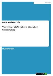 Voice-Over als Verfahren filmischer Übersetzung