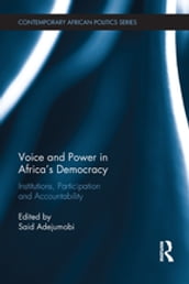 Voice and Power in Africa s Democracy