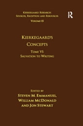Volume 15, Tome VI: Kierkegaard s Concepts