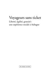 Voyageurs sans ticket