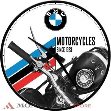 WALL CLOCK BMW MOTORCYCLES SINCE 1923