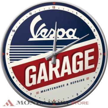 WALL CLOCK VESPA - GARAGE