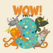 WOW! You re Three birthday book