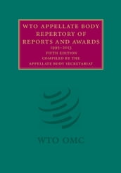 WTO Appellate Body Repertory of Reports and Awards