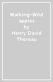Walking-Wild apples