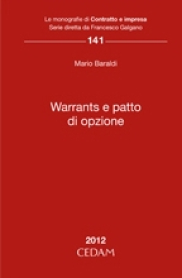 Warrants e patto d'opzione - Mario Baraldi