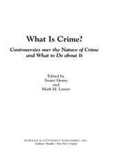 What Is Crime?