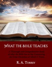 What the Bible Teaches