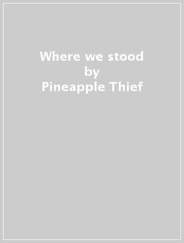 Where we stood - Pineapple Thief