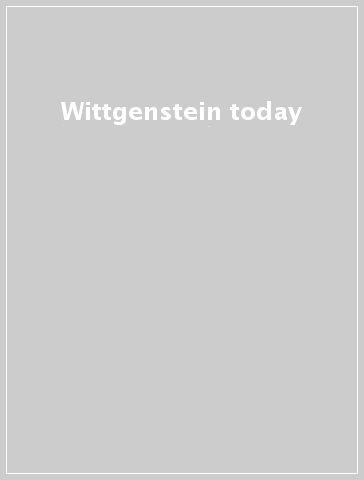 Wittgenstein today - E. Picardi | 
