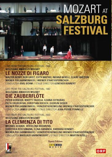 Wolfgang Amadeus Mozart - Mozart At Salzburg Festival (3 Dvd) - Jean-Pierre Ponnelle - Gunther Rennert