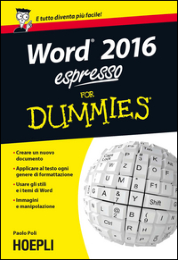 Word 2016 espresso For Dummies - Paolo Poli