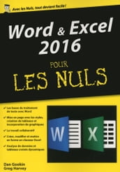 Word & Excel 2016, Mégapoche Pour les Nuls
